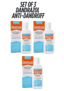 3X Generisches Nizoral Anti Schuppen Shampoo Ohne Duft - 100ml Kostenloser Versand - Bild 1 von 2