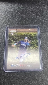 2023 Topps Stadium Club - Autographs Nelson Velazquez #SCBA-NV (AU, RC) - Bild 1 von 2