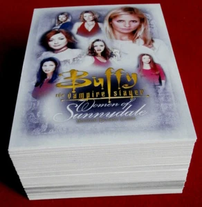 BUFFY THE VAMPIRE SLAYER: WOMEN OF SUNNYDALE - Complete Base Set (81 Cards) 2004 - Picture 1 of 12