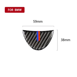 Carbon Fiber Steering Wheel Sticker Trim Fit For Mini Cooper R55 R60 F55 F56 M - Bild 1 von 8