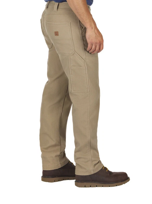 Coleman Men's Fleece Lined Bonded Utility Pants - 36 Toffee