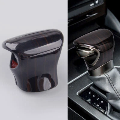 Cubierta de perilla de cambio de marchas ABS de madera negra para Lexus ES350 ES300h 2018-2020 Foto 1 de 4