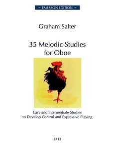 35 Melodic Studies oboe Graham Salter Emerson Edition - Picture 1 of 1