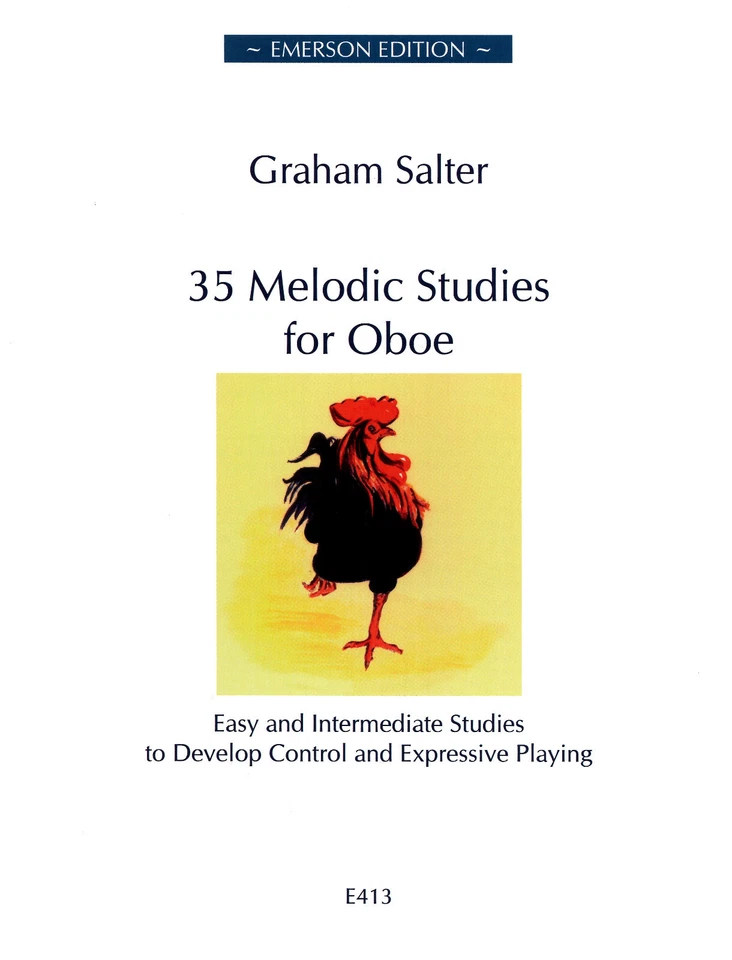35 Melodic Studies oboe Graham Salter Emerson Edition - Image 1 of 1