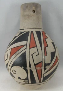 Casas Grande (Paquimé) Ramos Polychrome Jar, Geometric Design, Macaws - Picture 1 of 13