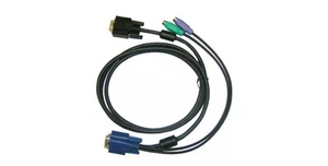 D-LINK DKVM-IPCB5 KVM over IP Switch Cable 5M 16.4FT VGA Monitor Keyboard Mouse - Picture 1 of 1