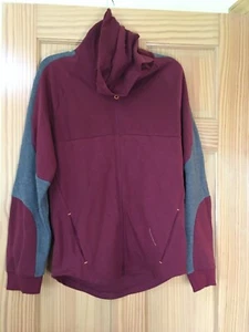 New Athletic Works Boys Sweatshirt Jacket Plum Gray XL,XXL - Picture 1 of 1