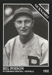 1992 Conlon TSN #563 Paul Waner Pittsburgh Pirates HOF