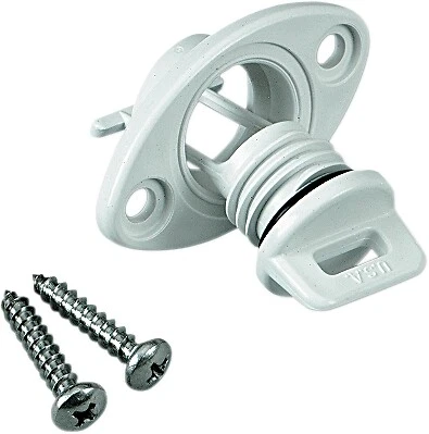 Enchufe de drenaje flotante Atlantis blanco A2266 Foto 1 de 1