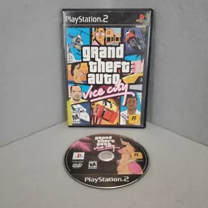 Grand Theft Auto Vice City (Play Station 2 PS2) completo CIB con manuale - Foto 1 di 2