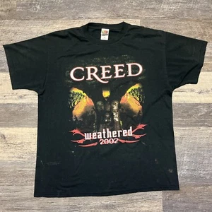 Vintage 2002 Creed Weathered T-Shirt Size XL - Picture 1 of 9