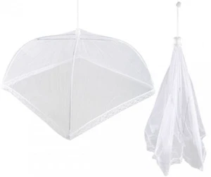 Large Food Cover 14" Tent Outdoor Picnic Camp Cake Umbrella Mesh Mosquito Net - Picture 1 of 6