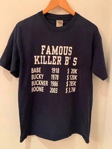 famous killer B's Boston Red Sox curse vintage t shirt yankees baseball M - Picture 1 of 5