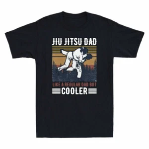 But Dad Jitsu Regular T-shirt Cooler Vintage Jiu Like A Father's Day Happy Dad - Picture 1 of 7