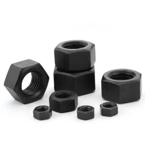 High Tensile 12.9 - Hex Full Nuts Self Colour - M6 M8 M10 M12 M14 M16 M20 - Picture 1 of 4