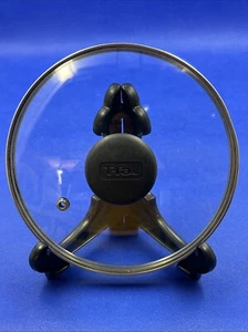 T-Fal Pot Pan Glass Lid Replacement 7 1/4" Outer 6 7/8" Rim Vented Black Handle - Picture 1 of 5