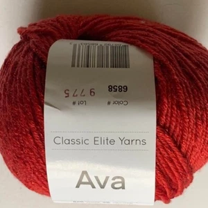 Classic Elite yarns,AVA,128 yds,50 gr,86%wool,9% viscose,5% metalized polyester - Picture 1 of 4