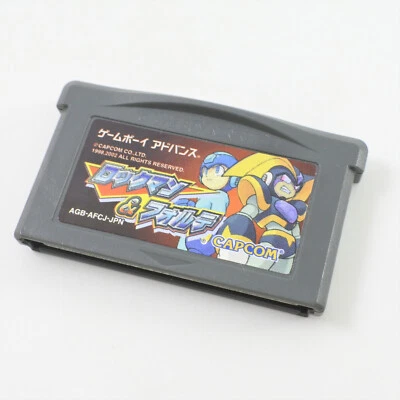 Gameboy Advance ROCKMAN and FORTE megaman Cartridge Only Nintendo 0722 gbac - Image 1 of 4