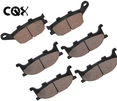 Pastillas de freno delanteras traseras para Yamaha FZ6 NS-Naked Non-ABS 2 600 2005 2006 Foto 1 de 2