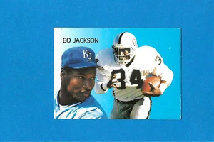 Unbranded 1987-89 BO JACKSON KC ROYALS RAIDERS Trading Card - Picture 1 of 1