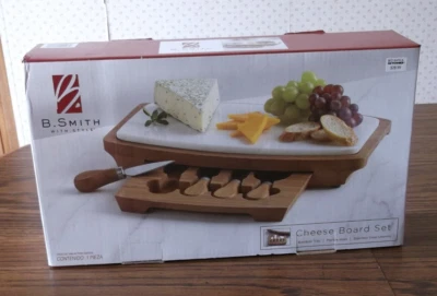 Juego de Tablero de Queso B. Smith con Cajón para Herramientas NUEVO Foto 1 de 2