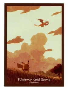 Pikachu Evening Sky Individual Card Sleeve Pokemon Center Japan Original - Picture 1 of 2