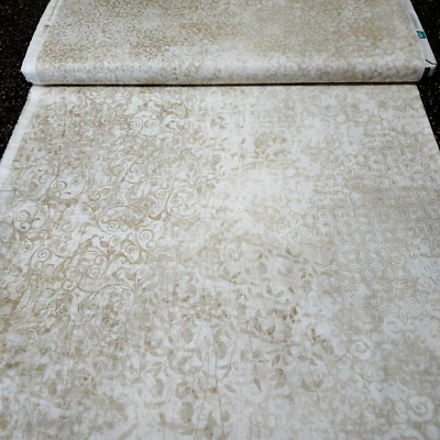 Scrollscapes BTY Dan Morris Quilting Treasures Tonal Taupe Brown Ecru - Image 1 of 3