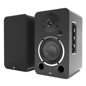 Altavoz activo estantería Azatom con Bluetooth, óptico, RCA - equinoccio negro - Imagen 1 de 9
