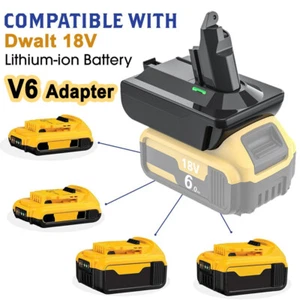For Dyson V6 Battery Adaptor Convert for Dewalt 18V for Dyson V6 Vacuum Cleaner - Picture 1 of 11
