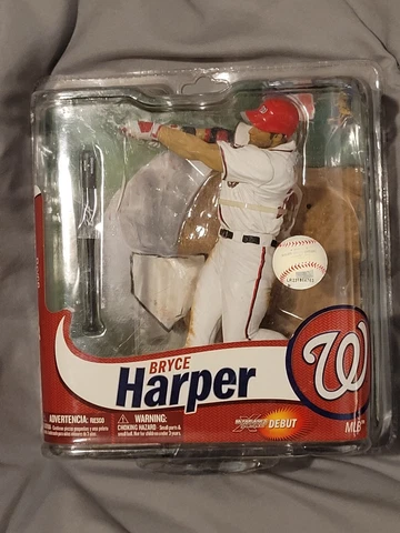 2012 McFarlane MLB Bryce Harper White Jersey Figure Cover
