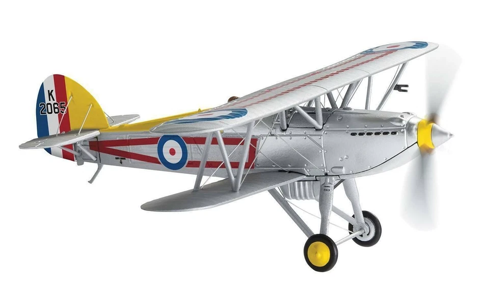 Corgi AA27304, Hawker Fury Mk.I, K2065, RAF No.1 Sqn "C" Flight Leaders Aircraft - Image 1 of 2