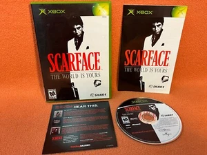 Scarface World Is Yours Original XBOX Game Black Label Tested Complete! - Picture 1 of 3