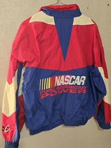 Vintage Chase Authentics NASCAR Pure American Power Jacket Size Men's XL - Picture 1 of 6