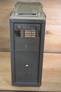 Corsair Vengeance C70 Mid-Tower Military Style Gaming Case Military Green FLAW - Picture 1 of 14
