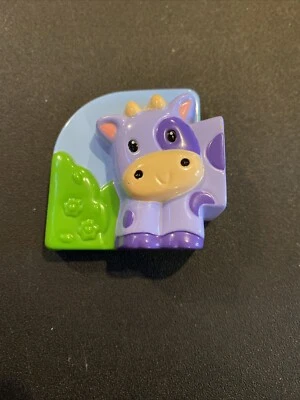 Leap Frog Fridge Farm Magnetic Animal FRONT HALF COW Replacement Piece Only 25 - Image 1 of 2