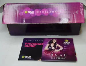 Zumba Fitness Exhilarate Body Shaping System (5) DVD’s + (2) Zumba Toning Sticks - Bild 1 von 5