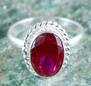 Natürlicher Padparadscha rosa Saphir 9,15 kt ovaler Edelstein zertifiziert Geburtstagsring - Bild 1 von 8