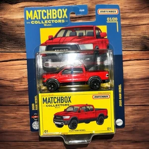 2022 MATCHBOX Collectors #1 - 2020 RAM Rebel (Premium - Red) F33 - Picture 1 of 4