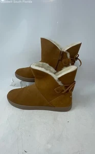 Koolaburra By UGG Womens Shazi Mini 1019362 Brown Ankle Snow Boots Size 8 - Picture 1 of 8