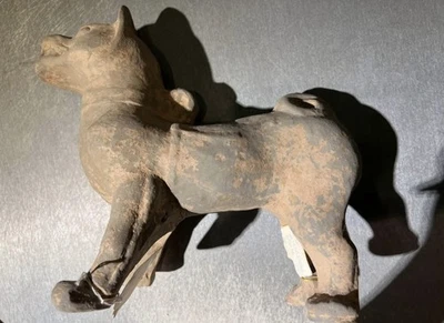 FIGURA CHINA ESTILO HAN TERRACOTA CERÁMICA PIGMENTO CHINA Foto 1 de 4