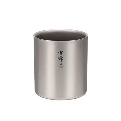 Tazza impilabile Snow Peak Yukiho H450 (TW-122) in acciaio inossidabile isola... - Immagine 1 di 2