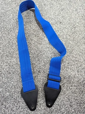 Guitar strap  Blue. New. No Reserve!! - image 1 of 4
