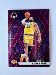 2024-25 Panini Mosaic LeBron James Viola Disco Prizm SP #38/50 Lakers Card #180 - Foto 1 di 2