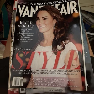 SEPTEMBER 2012 VANITY FAIR MAGAZINE, KATE MIDDLETON, STYLE ISSUE, BEST DRESSED - Picture 1 of 1
