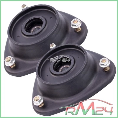 2X SUPPORTO AMMORTIZZATORE A MOLLA ANT PER SUBARU FORESTER SF SG 97-08 - Immagine 1 di 4