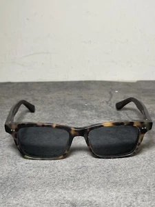 See Eyewear 3326 Tortoise Rectangle Sunglasses 54-18-145 Italy Made Frames Only - Picture 1 of 11