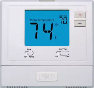 Estuche de (10) T771 PRO1 IAQ solo calor de una etapa o solo frío no programable - Imagen 1 de 1