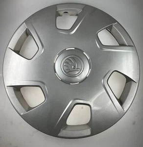 Original Skoda Rapid wheel caps wheel trim 15 inch 5JA601147A - Picture 1 of 3