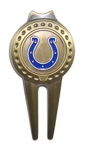 Strumento Divot Indianapolis Colts con pennarello per palline da golf - Foto 1 di 1