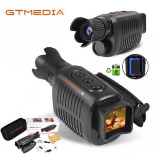 IR Night Vision Monocular 5X Zoom Telescope Digital Camera Hunting HD Video AU - Picture 1 of 18